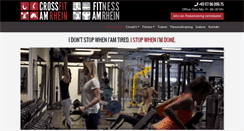 Desktop Screenshot of crossfit-am-rhein.de